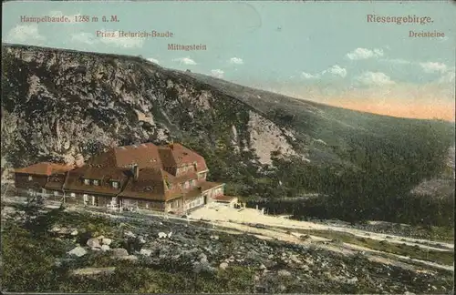 Riesengebirge Dreisteine
Hampelbaude / Tschechische Republik /