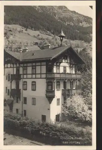 Bad Hofgastein Kurhaus Ruebezahl / Bad Hofgastein /Pinzgau-Pongau