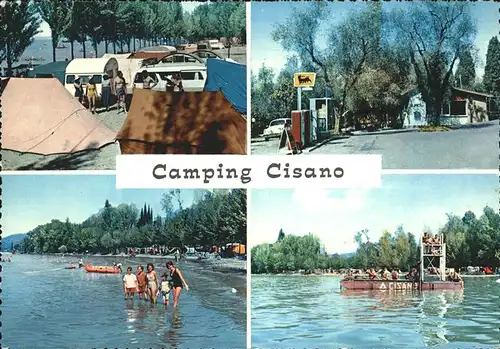 Cisano di Bardolino Verona Campingplatz Cisano / Italien /