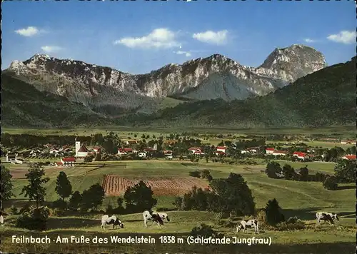 Bad Feilnbach Schlafende Jungfrau / Bad Feilnbach /Rosenheim LKR