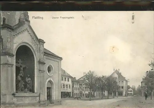 Plattling Isar Bayern Oberer Preysingplatz / Plattling /Deggendorf LKR