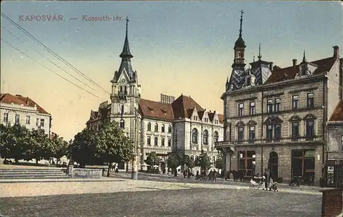 Kaposvar Kossuth ter / Ungarn /