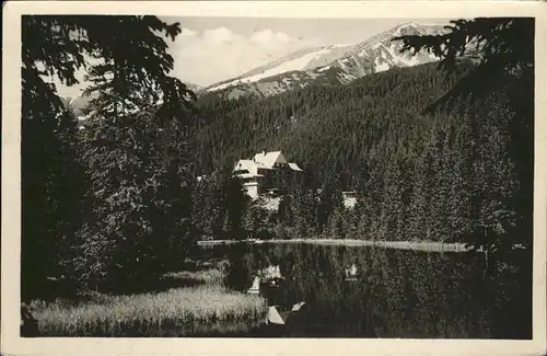 Nizke Tatry Vrbicke pleso 1113 m ue.M. / Slowakische Republik /