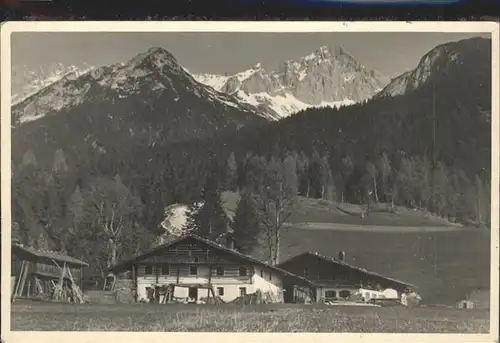 Tiroler Berge Panorama / Oesterreich /