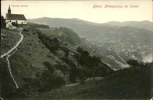 Salesl Salesel Dolni Zalezly Dubitzer Kirche  /  /Usti nad Labem