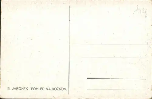 Roznov pod radhostem Gesamtansicht / Roznau Rosenau /