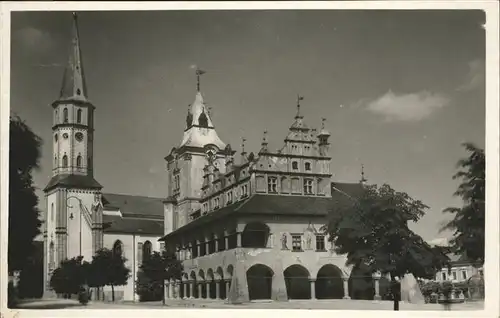 Levoca Zips Pfarrkirche / Leutschau /