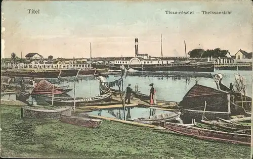 Titel Tisza-reszlet
Theissansicht / Serbien /