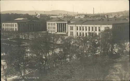 Kristiania Oslo Norwegen Oslo
Universitaet / Norwegen /