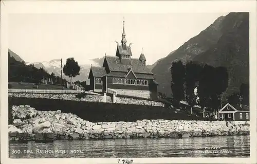 Fra Balholmen Kirche / Norwegen /