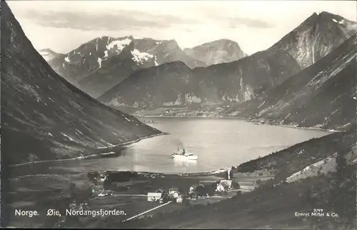 Nordangsfjorden Panorama / Norwegen /