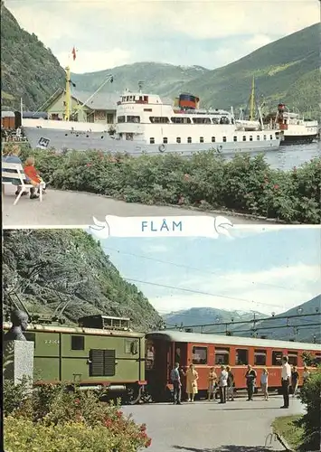 Flaem Hafen / Norwegen /