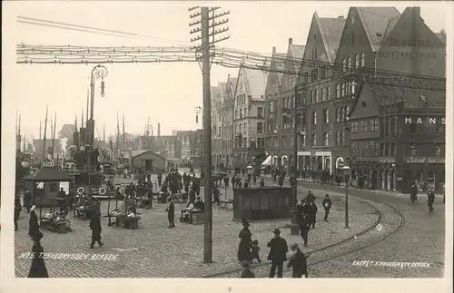 Tyskebryggen Bergen Teilansicht
Landungsbruecken / Norwegen /