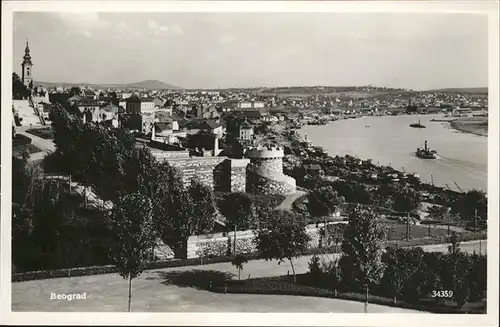 Beograd Belgrad Schiff / Serbien /