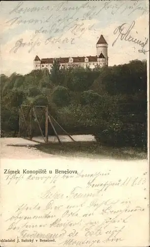 Zamek Konopiste Benesova
Burg / Tschechische Republik /