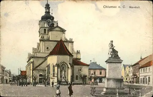 Chlumec Cidlinou Chlumetz Zidlina Denkmal / Tschechische Republik /Hradec Kralove