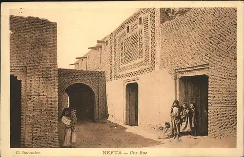 Nefta Rue / Tunesien /