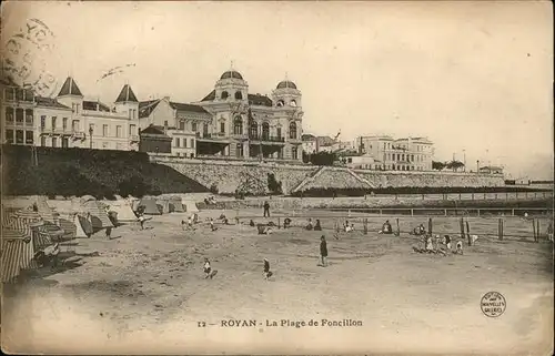 Royan Charente-Maritime Plage de Foncillon / Poitiers-Charentes /Arrond. de Poitiers