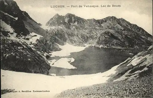 Luchon Haute-Garonne Port de Venasque Lac de Boum / Bagneres-de-Luchon /Arrond. de Saint-Gaudens