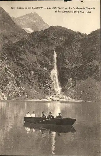 Luchon Haute-Garonne Lac d Oo Grande Cascade / Bagneres-de-Luchon /Arrond. de Saint-Gaudens