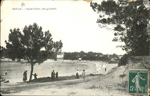 Royan Charente-Maritime Saint-Palais vue generale / Poitiers-Charentes /Arrond. de Poitiers