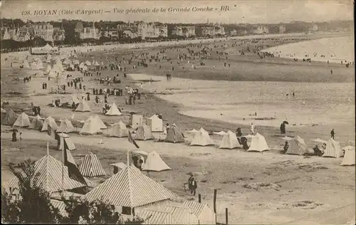 Royan Charente-Maritime Vue generale Grande Conche / Poitiers-Charentes /Arrond. de Poitiers