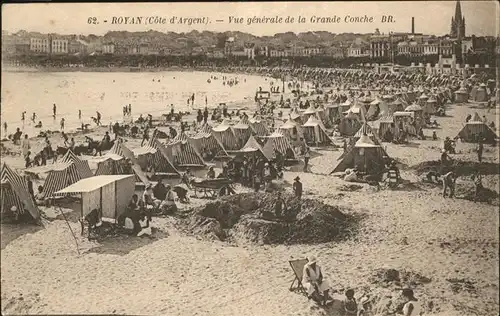 Royan Charente-Maritime Vue generale Grande Conche / Poitiers-Charentes /Arrond. de Poitiers