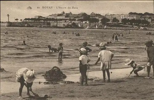 Royan Charente-Maritime L Heure du Bain / Poitiers-Charentes /Arrond. de Poitiers