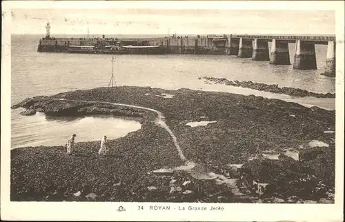 Royan Charente-Maritime Grande Jetee / Poitiers-Charentes /Arrond. de Poitiers