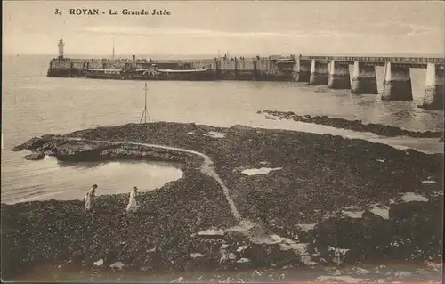 Royan Charente-Maritime Grande Jetee / Poitiers-Charentes /Arrond. de Poitiers