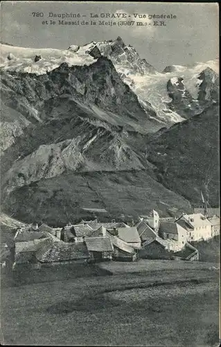 Dauphine La Grave Massif de la Meije / Grenoble /Arrond. de Grenoble