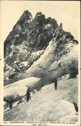 Dauphine Massif Oisans Grand Pic de la Meije / Grenoble /Arrond. de Grenoble