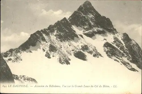 Dauphine Col du Baton / Grenoble /Arrond. de Grenoble