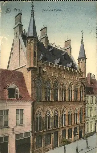 Ypres Ypern West Vlaanderen Hotel des Postes /  /