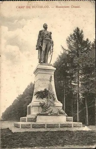 Camp de Beverloo Monument Chazal / Belgien /