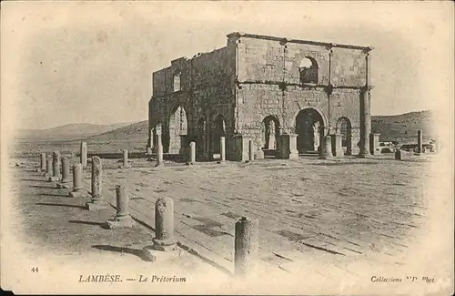 Lambese Pretorium / Algerien /