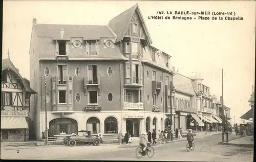 La Baule-sur-Mer Hotel de Bretagne Place Chapelle / La Baule-Escoublac /Arrond. de Saint-Nazaire
