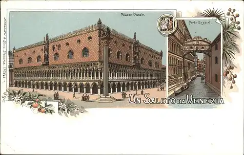 Venezia Venedig palazzo ducale
Porte Sogpiri /  /