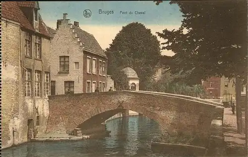 Bruges Flandre Pont du Cheval /  /