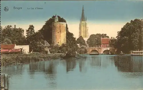 Bruges Flandre Le Lac d Amour /  /