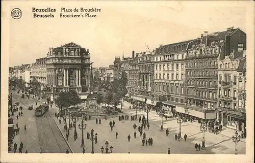 Bruxelles Bruessel Place de Brouckere /  /