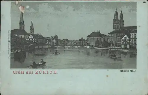 Zuerich Sonnen-Quai / Zuerich /Bz. Zuerich City