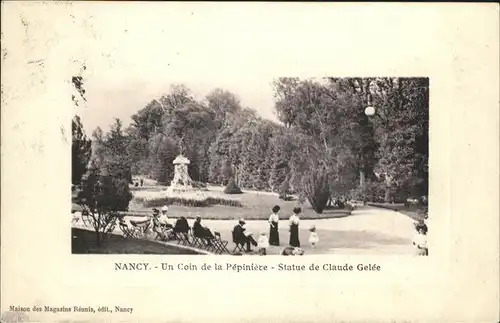 Nancy Lothringen Statue Claude Gelee / Nancy /Arrond. de Nancy