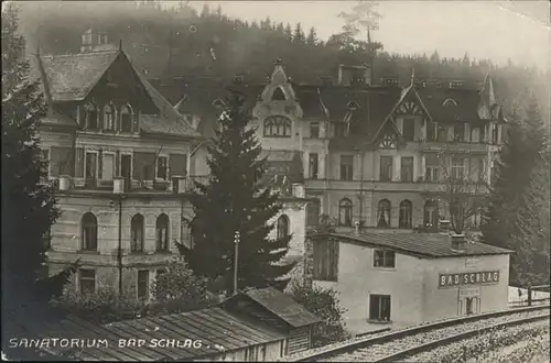Bad Schlag Sanatorium  / Tschechische Republik /