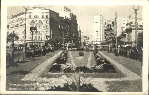 Beograd Belgrad Hotel Balkan / Serbien /