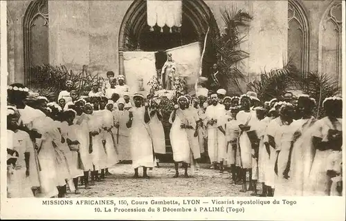 Togo Missions Africaines Cours Gambetta / Togo /