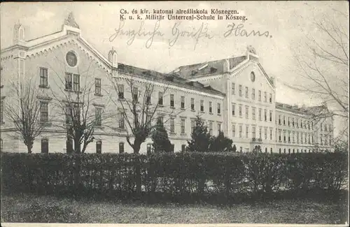Koeszeg Militaer Unterreal Schule / Ungarn /