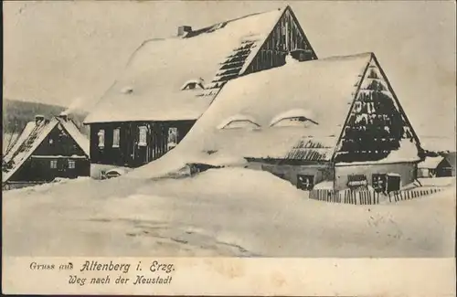 Altenberg Erzgebirge  / Geising /Saechsische Schweiz-Osterzgebirge LKR