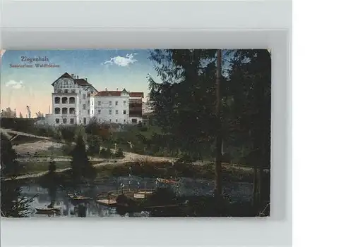 Ziegenhals Glucholazy Sanatorium Waldfrieden / Glucholazy /Nysa