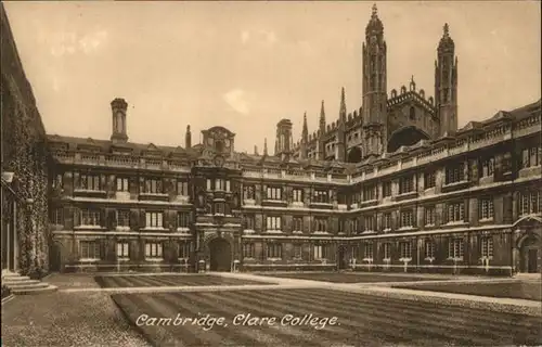 Cambridge Cambridgeshire Clare College  / Cambridge /Cambridgeshire CC
